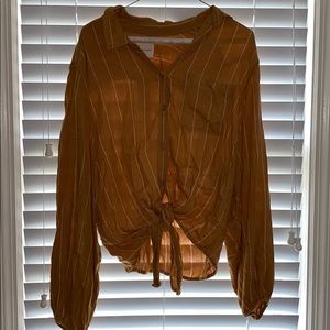 American Eagle long sleeve blouse